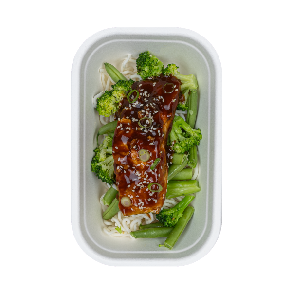 Zalm Teriyaki Noodles